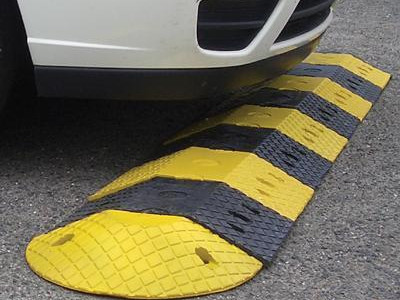 Speed Bumps - Heavy Duty. 2 Sections. Reduction to 15mph.  D350 x H50mm.