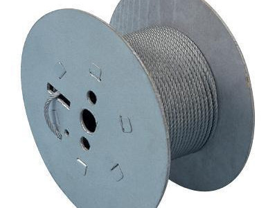 Wire Rope - Galvanised. 2mm Dia 6 x 7 FMC 20m Coil