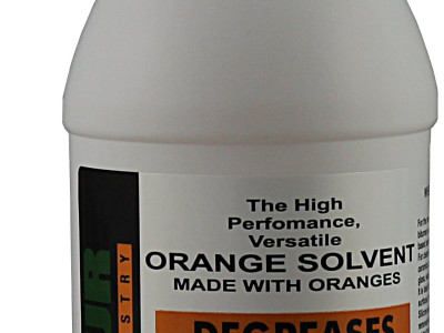 Orange Solvent. 1 Litre. Pack of 6.