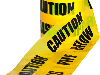 Prosolve Underground Warning Tape - Gas Main (MOQ of 4)