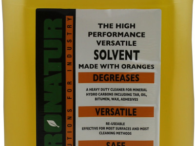 Orange Solvent. 5 Litres. Pack of 4.