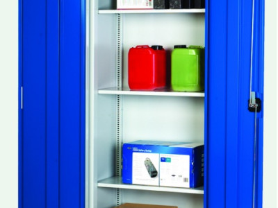 Standard Duty Cupboards With 3 Shelves - Bott Cubio. H2000 x W1050 x D325mm