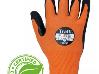 Traffiglove TG340 Microdex Coated Cut Level B Gloves Size 7
