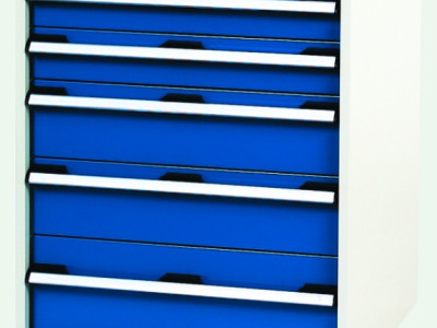 Drawer Cabinet with 5 Drawers-Bott Cubio. 650X650X800mm. 40019035.11V.