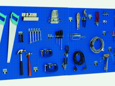 Perfo Panels With Hook Kits - 60 Piece. Bott Cubio.W (4x)1486 x H457mm