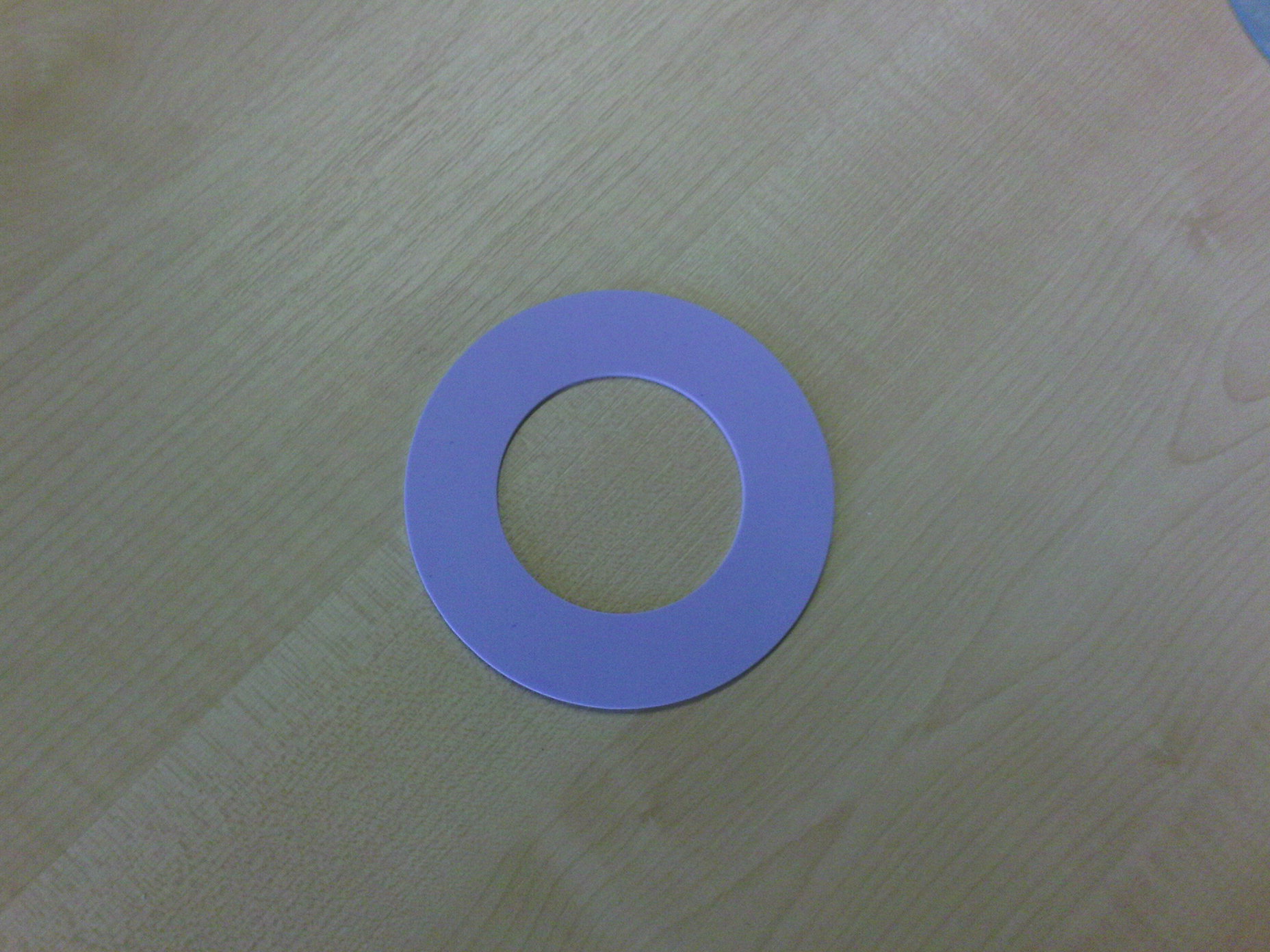 Garlock Gylon Blue 3504  Blue PTFE  1.5mm Thk  Flat Ring 1.1/2