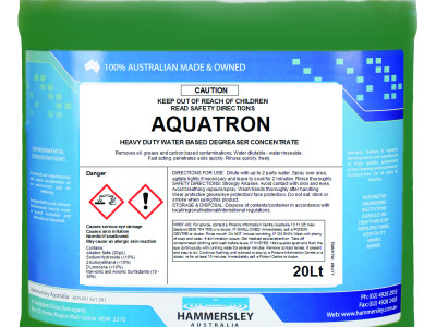 Aquatron - Water Based Degreaser - Concentrate (20 LT | Cube Drum)
