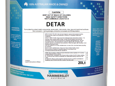 Detar - Blackjack & Bituman Degreaser (20 LT | Tin)