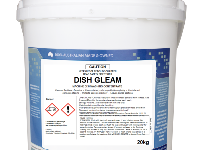 Dish Gleam - Machine Dishwashing Powder (20 KG | Bucket)