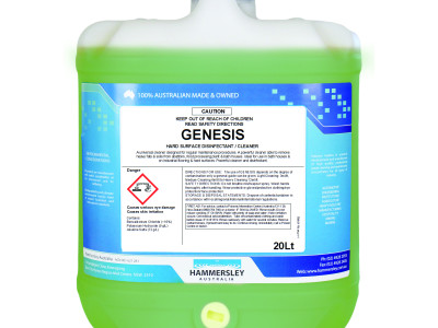 Genesis - Cleaner/Disinfectant/Sanitiser/Deodoriser (20 LT | Cube Drum)