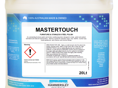 Master Touch - Stainles Steel & Timber Polish (20 LT | Cube Drum)