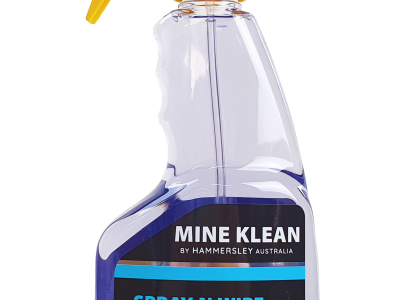 Mine Klean Spray N Wipe (500 ML | Bottle)