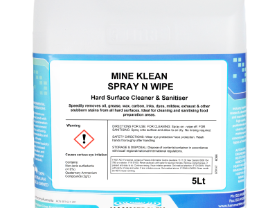 Mine Klean Spray N Wipe (5 LT | Jerrycan)