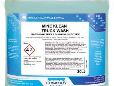 Mine Klean Truck Wash (20 LT | Jerrycan)