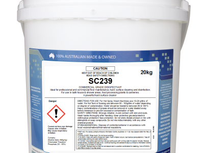 SC239 - Powder Cleaner - Sanitiser/Deodoriser (20 KG | Bucket)