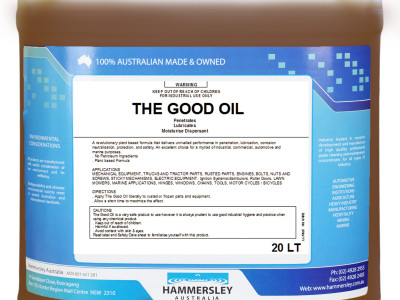The Good Oil - Penentrant/Lubricant- Non Flammable - Non DG (20 LT | Cube Drum)