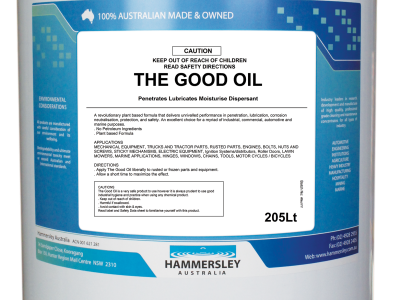 The Good Oil - Penentrant/Lubricant- Non Flammable - Non DG (205 LT | Drum)