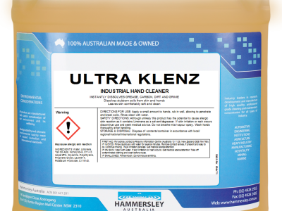 UltraKlenz - Industrial Hand Cleaning Gel with Beads (20 LT | Cube Drum)