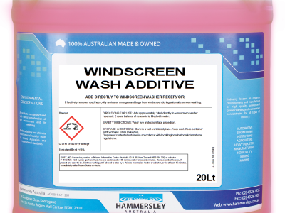 Windscreen Wash Additive - Washer Bottle Additive (20 LT | Cube Drum)