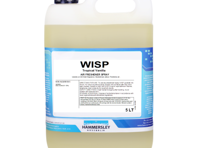 Wisp Tropical Vanilla - Disinfectant Spray/Deodoriser (5 LT | Jerrycan)
